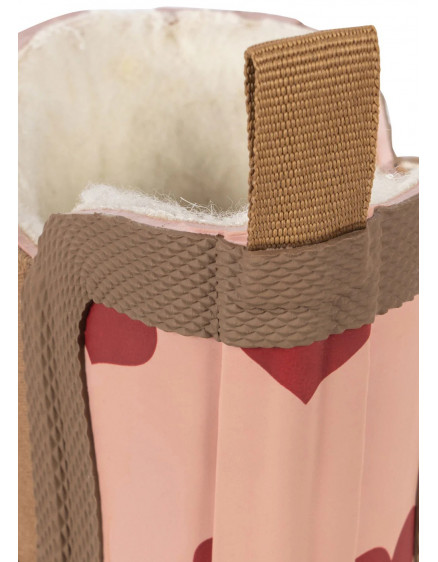 Thermo Boots Print Amour Pink 2