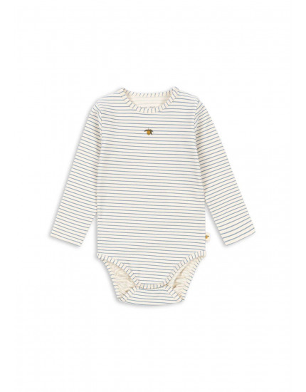 Basic LS Body Gots Stripe Bluie