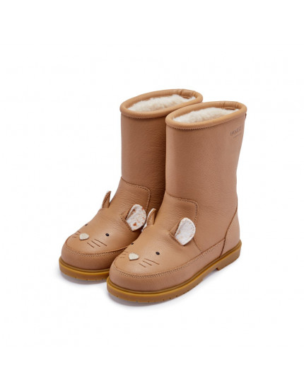 Wadudu Exclusive Boots Mouse Beige