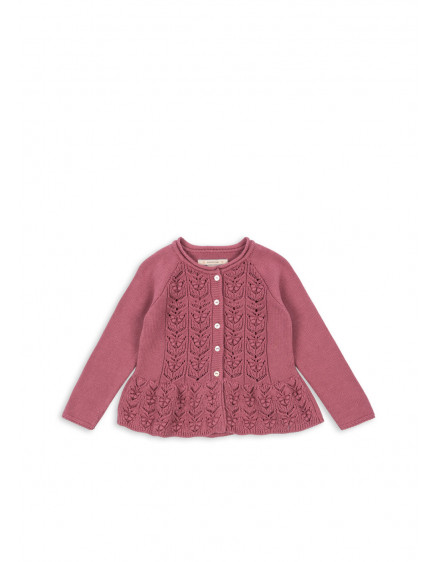 Cabby Frill Cardigan Deco Rose Set 2