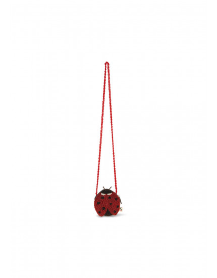 Ladybug Beaded Bag