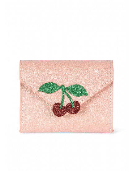 Love Letter Wallet Pink Glitter One Size