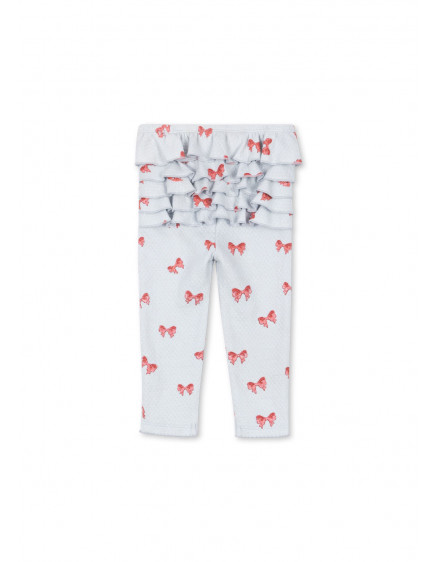 Sui Frill Pants Rosia Blue Bow 4