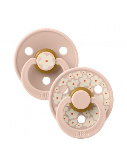 Pacifier Studio Colour 2 PACK Jasmine Latex Blush Mix 0-6M