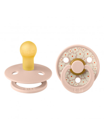 Pacifier Studio Colour 2 PACK Jasmine Latex Blush Mix 6