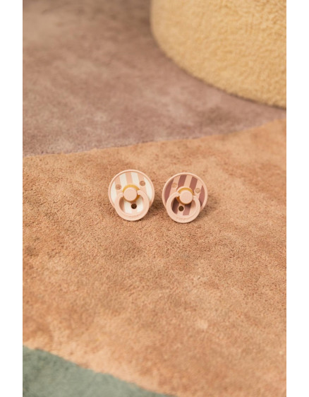 Пустушка Pacifier Block Blush Ivory 2