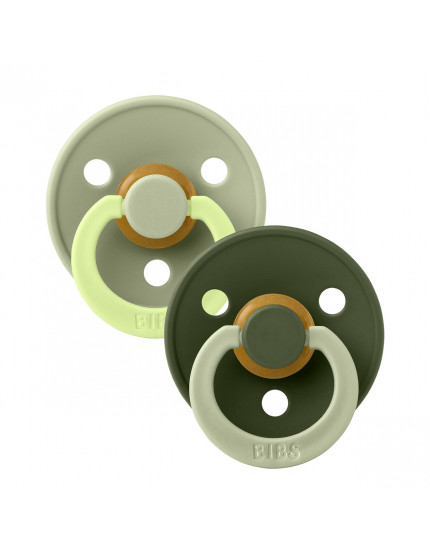 Pacifier Studio Colour 2 PACK Fusion Sage Hunter Green 6-18M