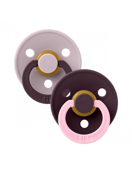 Pacifier Studio Colour 2 PACK Fusion Dusky Lilac Plum 0-6M