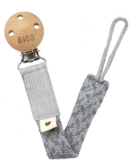 Pacifier Clip Braided Cloud Iron One Size