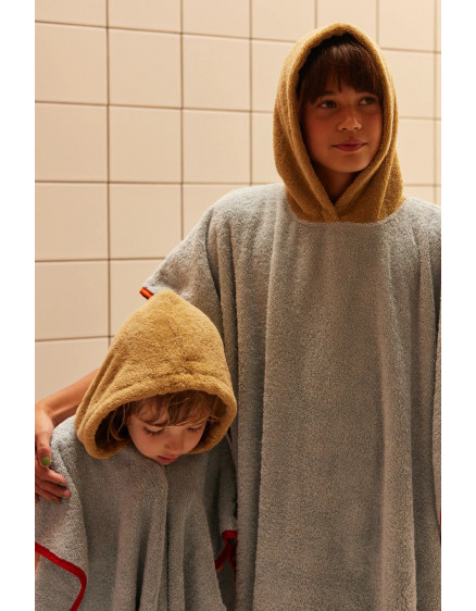 Bath Poncho Wonders Zissou Blue 5