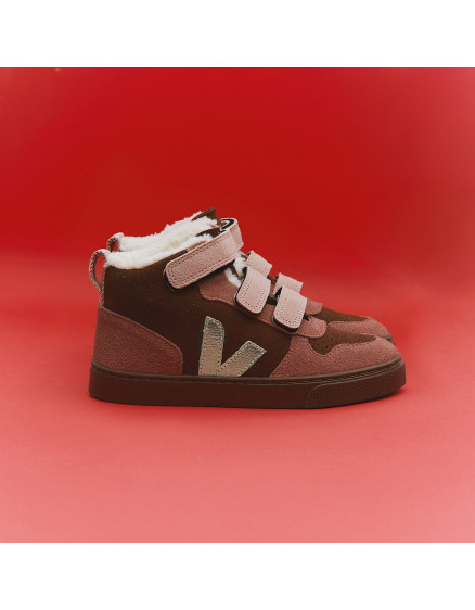 V-10 Fured Suede Walnut Platine Bark 3