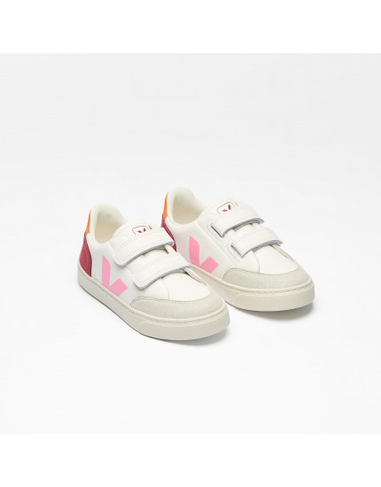 V-12 Leather White Multico Marsala 22