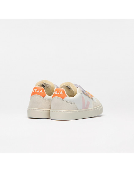 V-90 Leather Multico White Petale 3