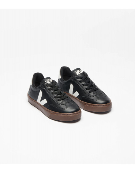 Volley Elastic Laces Canvas Black White 4