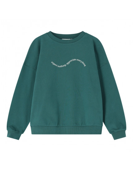 Expect Nothing Sweatshirt Moss 104-110