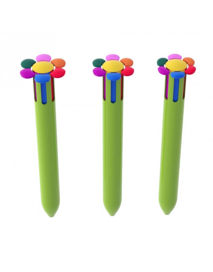 Rainbow Flower Pen One Size
