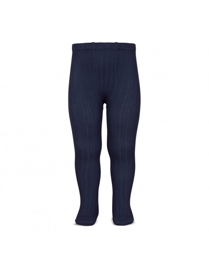 Колготи в рубчик Navy Blue 480 Розмір 10 36/39 131-142 см