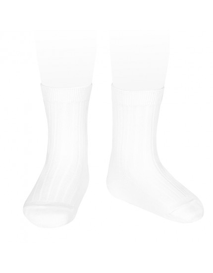 Шкарпетки в рубчик White 200 Розмір 12 39/41 143-154 см