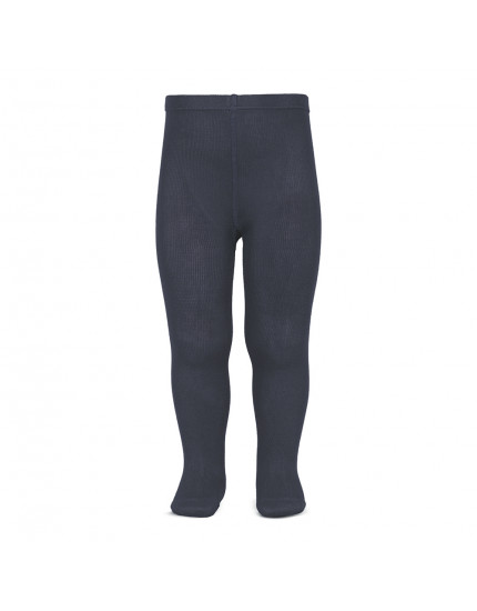 Plain stitch basic tights Coal 257