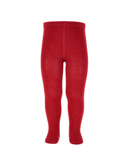 Plain stitch basic tights Red Velvet 578 10
