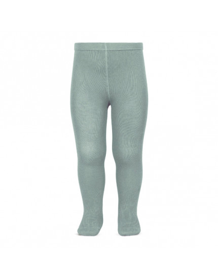 Plain stitch basic tights Dry Green 756