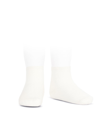 Elastic cotton ankle socks Cream 202 12