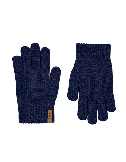 Рукавички з мериносової вовни Navy Blue 948 16,5 см