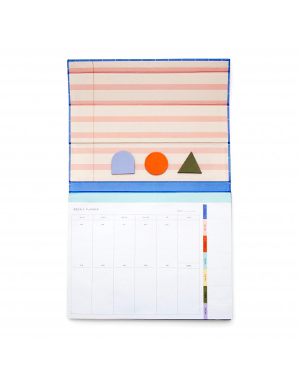 Magnetic Week Desk Planner Inkerie One Size