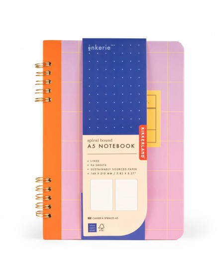 Spiral Bound A5 Notebook 3