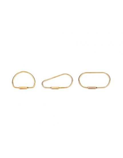 Brass Keyring One Size