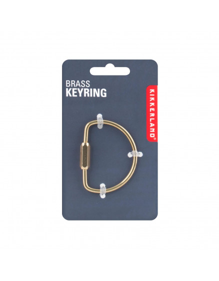 Brass Keyring 4