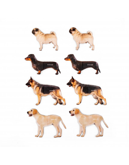 Magnetic Dog Bookmarks One Size