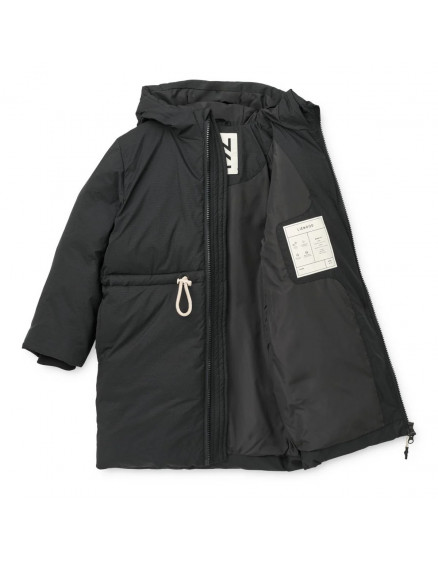 Bille Long Down Jacket Black 2