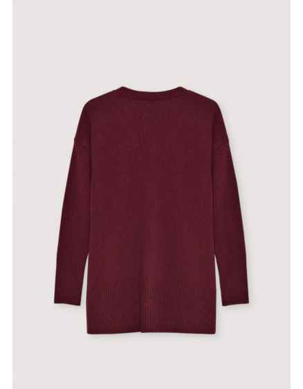 Agatha Woman Cardigan Plum Fantasy 2