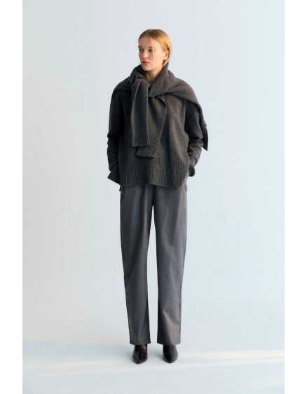 Agatha Woman Jumper Mid Grey 2
