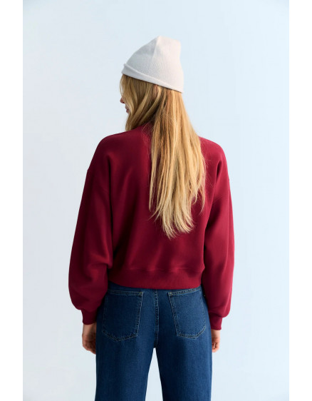 Nowhere Woman Sweatshirt Plum Fantasy 2