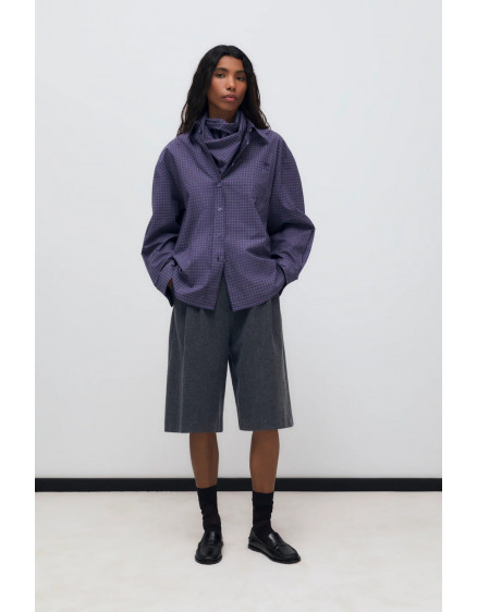 Dione Woman Bermuda Mid Grey 4