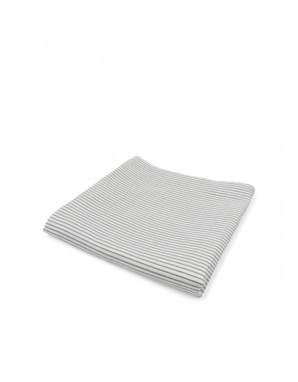 Muslin Swaddle Stripe Bluie 115 x 115