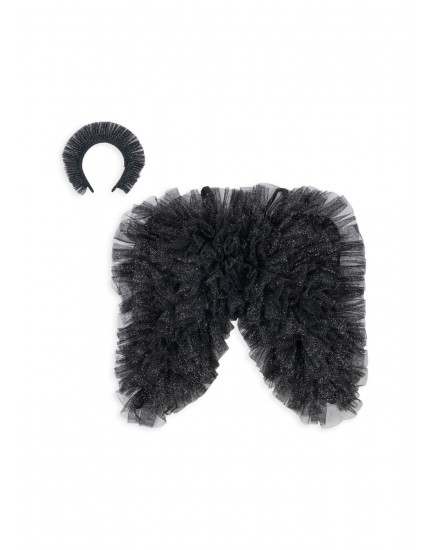 Angel Costume Black One Size