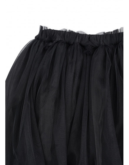 Cat Skirt Costume Black 3