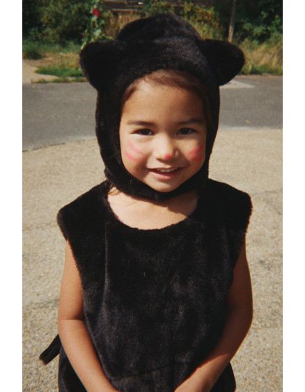 Cat Teddy Costume Black 3