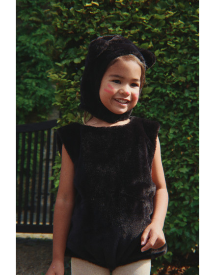 Cat Teddy Costume Black 6