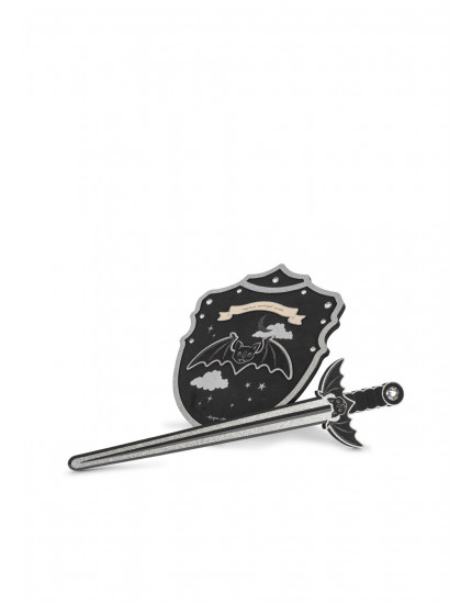 Shield And Sword Black One Size