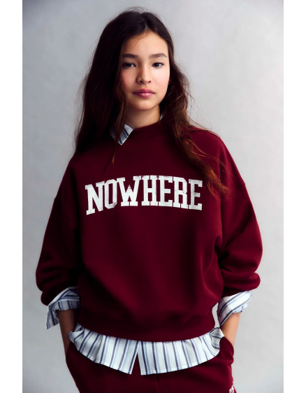 Nowhere Teen Sweatshirt Plum Fantasy 2