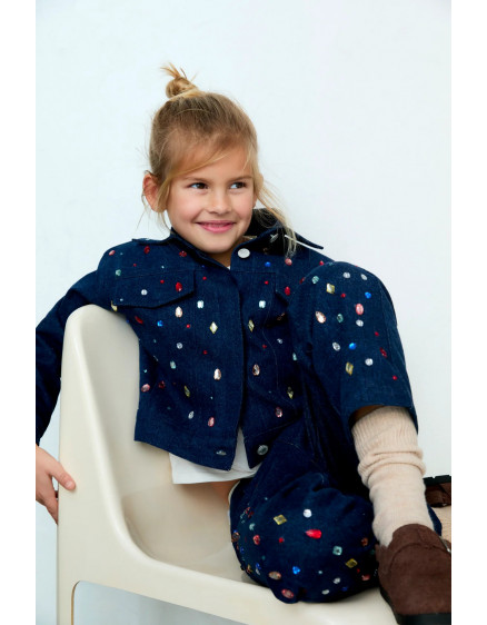 Mia Jacket Blue Denim 4