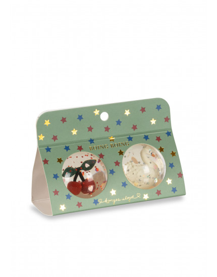 Bouncing Ball Cherry Swan Set