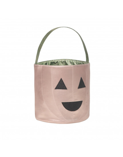 Pumpkin Trick or Treat Bag Metallic One Size