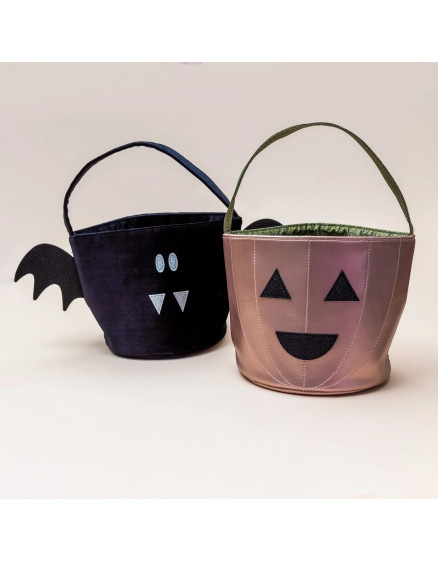 Pumpkin Trick or Treat Bag Metallic 5