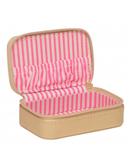 Mini Jewellery Box Gold Mini One Size