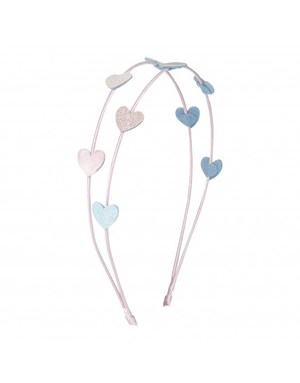 Обруч Heart Double Alice Pink